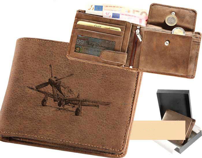 Portemonnaie Flugzeug