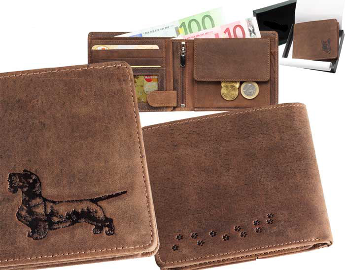 Portemonnaie Rauhaardackel