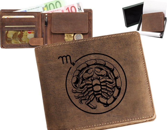 Portemonnaie Sternzeichen Skorpion