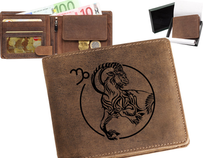 Portemonnaie Sternzeichen Steinbock