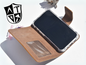 Braune Leder Handyhülle für Xiaomi Redmi Note 8 Pro
