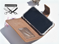 Braune Leder Handyhülle für iPhone 12 Pro Max