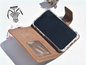 Braune Leder Handyhülle für Iphone SE 2nd generation