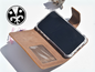 Braune Leder Handyhülle für Xiaomi Redmi Note 11