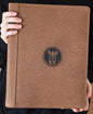 Leder A4 - Schreibmappe / Mappe Maler