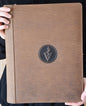 Leder A4 - Schreibmappe / Mappe Tierarzt
