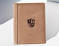 Leder A4 - Schreibmappe / Mappe Baugewerbe