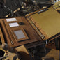 Leder A4 - Schreibmappe / Mappe Imker